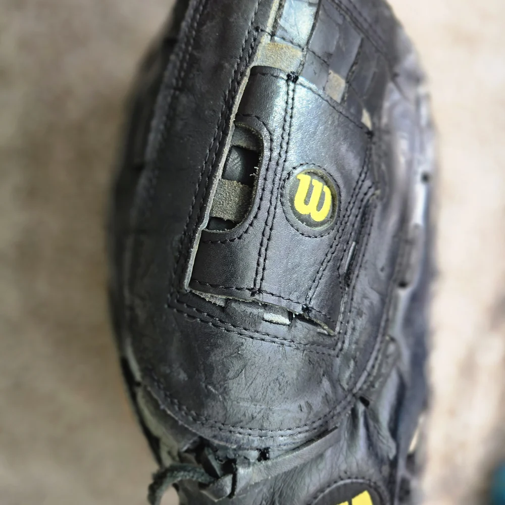 Wilson Black and Brown Baseball Glove